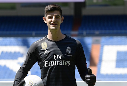كورتوا: سأبذل كل ما لدي من أجل شعار ريال مدريد
