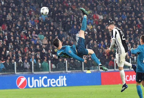 كريستيانو ممتن لاختيار هدفه كأفضل هدف في تصويت "يويفا"