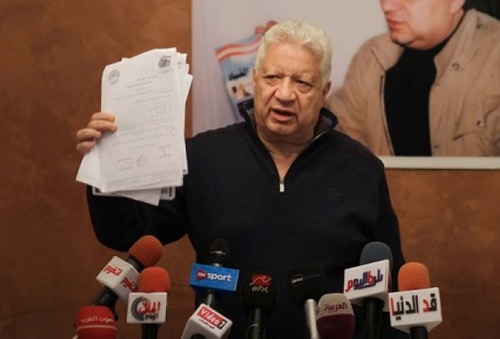 مرتضى منصور يهدد أحمد أحمد بـ"فضحه".. والـ CAF توقفه لمدة عام وتغرمه ماليا