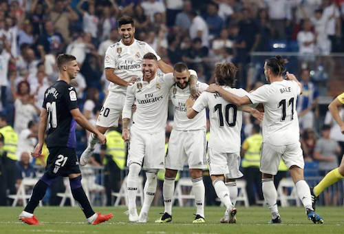 ريال مدريد يقسو على ليغانيس برباعية وينفرد بصدارة الدوري الإسباني مؤقتا