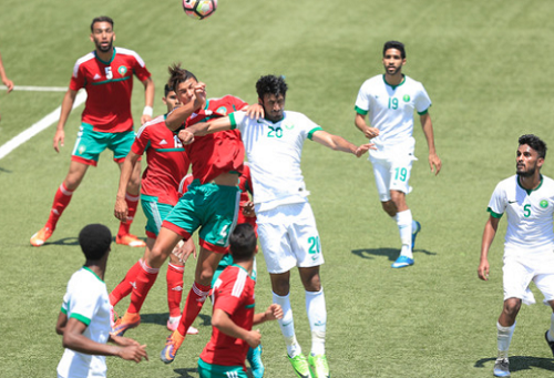 المنتخب الأولمبي المغربي يتعادل مع الجزائر وديا ‎