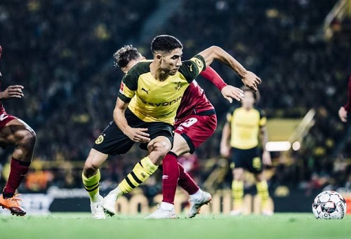 حكيمي أفضل لاعب شاب بـ"البوندسليغا" في شتنبر.. واللاعب: وجدت نفسي في دورتموند