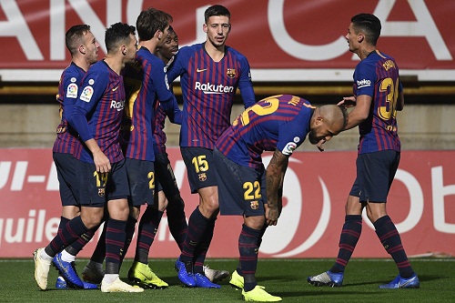 برشلونة يخطف فوزا في آخر الأنفاس أمام كولتورال ليونيسا في كأس الملك
