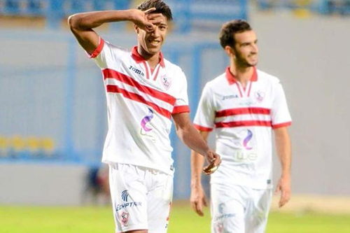 أحداد يعود لتداريب الزمالك بعد نزلة برد