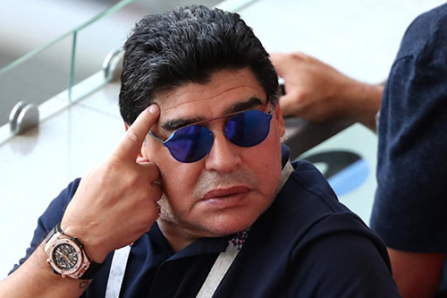 مارادونا يرفض التحدث عن فريق بوكا جونيورز