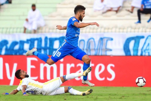 النصر يهزم ضيفه الظفرة في الدوري الإماراتي