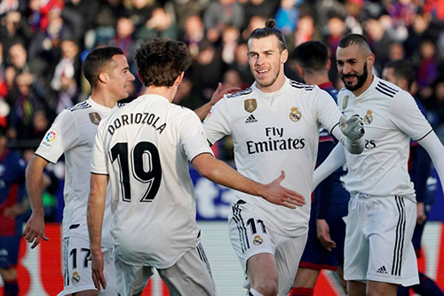 بيل يقود ريال مدريد لفوز صعب على هويسكا
