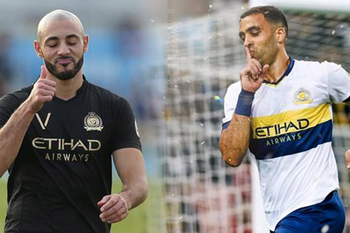 حمد الله وأمرابط يفشلان في قيادة النصر للصدارة