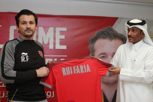 الدحيل  يقدم المدرب البرتغالي فاريا لوسال الإعلام