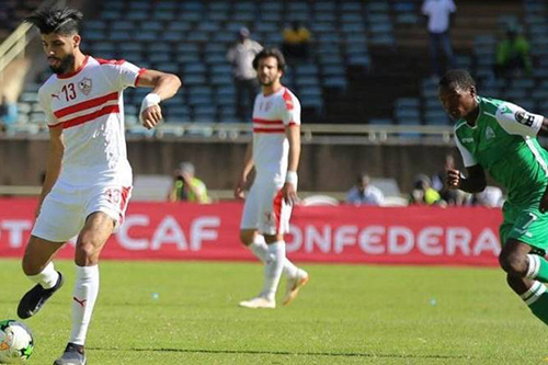 الزمالك يسقط برباعية تاريخية أمام غور ماهيا الكيني