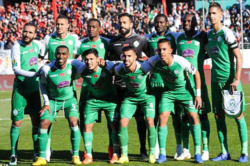 التشكيلة الرسمية للرجاء أمام يوسفية برشيد
