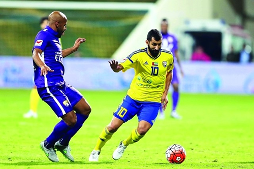 عجمان يفقد خدمات هرماش في الدوري الإماراتي