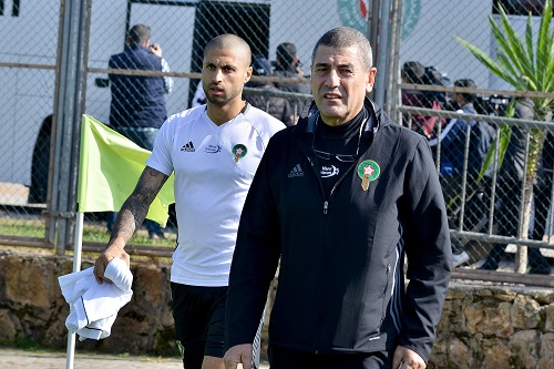 بلهندة يستهل تداريبه مع المنتخب.. وغلطة سراي لهسبورت: طبيب "الأسود" يتابع حالته