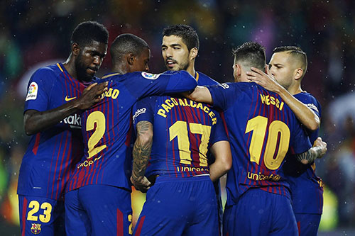 برشلونة في دربي "الليغا" إعدادا للمنافسة القارية