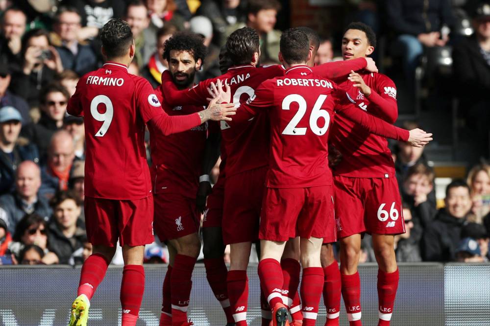 ليفربول ينجو من فخ فولهام ويتصدر الترتيب مؤقتا