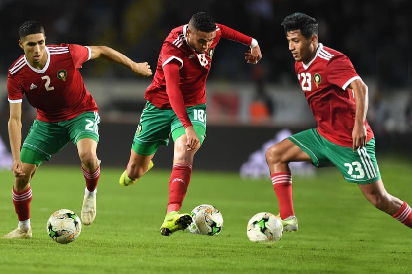 فوزي لقجع يتابع حالة الحافيظي وحكيمي والنصيري