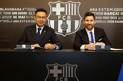 بارتوميو: لو وضعنا يورو في عقد ميسي لن يرحل