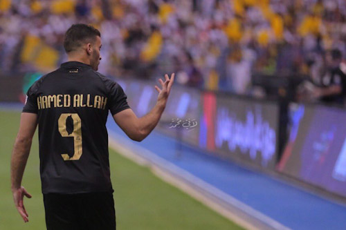 هاتريك جديد لحمد الله بالدوري السعودي
