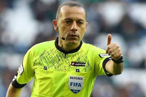 التركي تشاكر يدير مباراة مانشستر سيتي وتوتنهام