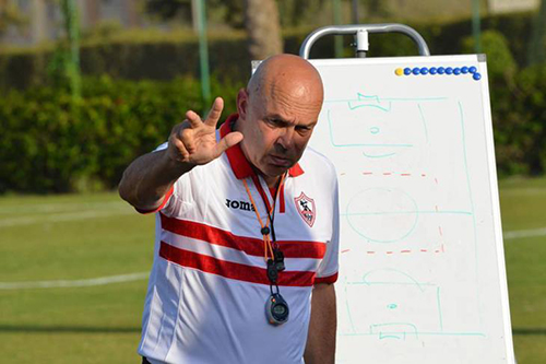 مدرب الزمالك المصري: واثق من الفوز علي حسنية أكادير في "الكاف