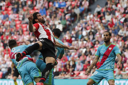 أثلتيك بلباو يتغلب على رايو فايكانو 3-2 في الليغا