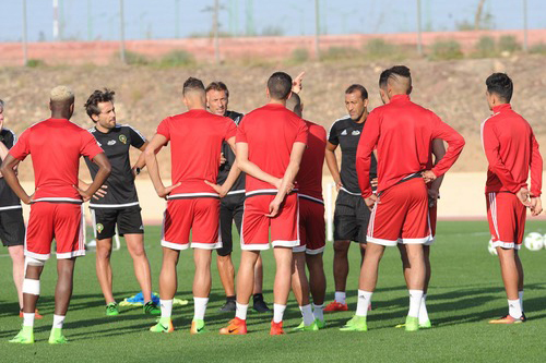 المنتخب يواجه غامبيا وزامبيا بمراكش ويُعسكِر بالمعمورة قبل "الكان"
