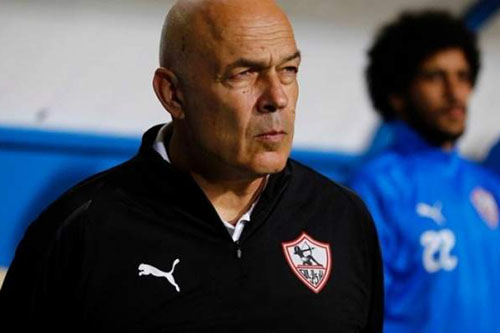 الزمالك ينفي رحيل المدرب السويسري غروس