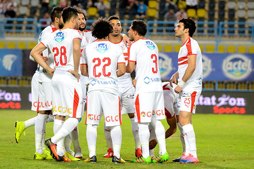 الزمالك يكشف عن قائمته لمواجهة نهضة بركان