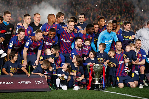 برشلونة يهيمن على أبرز ملامح موسم الليغا المنقضي طولا وعرضا