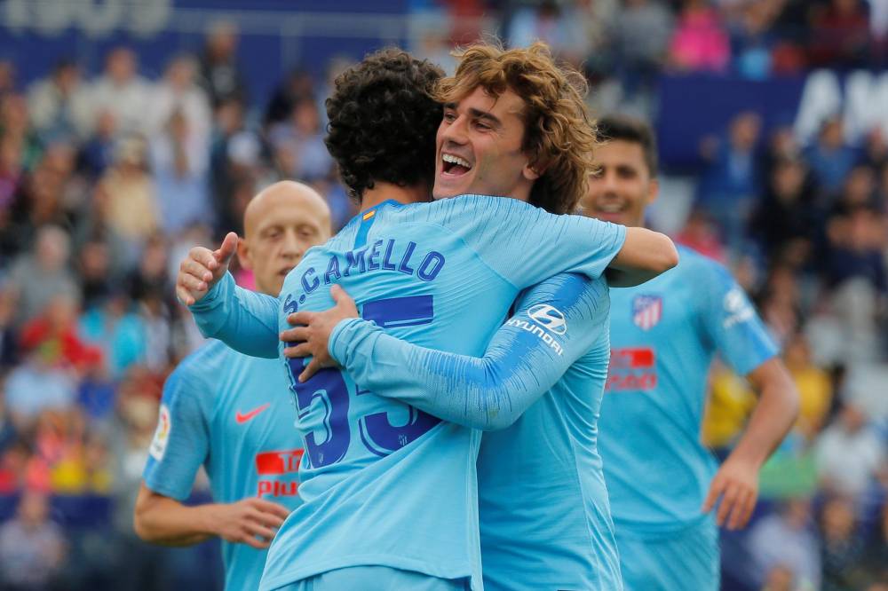 أتلتيكو مدريد ينهي موسمه بالتعادل مع ليفانتي