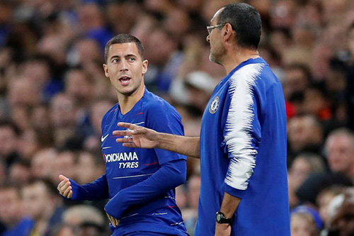 ساري: هازارد لاعب جيدا بالنسبة إلى أي فريق