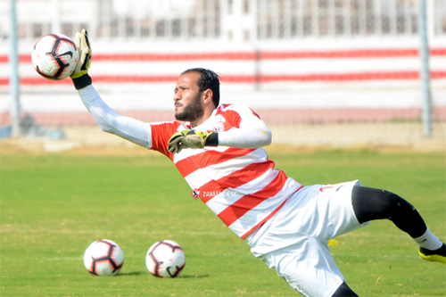 حارس الزمالك: سنتأهل للنهائي من قلب تونس