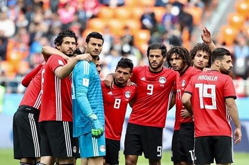 التشكيلة الرسمية لمنتخب مصر في افتتاح الكان