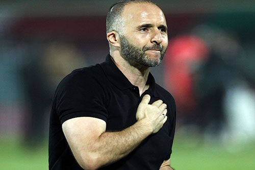 مدرب الجزائر: لدينا الطموح للتتويج بكأس أمم إفريقيا