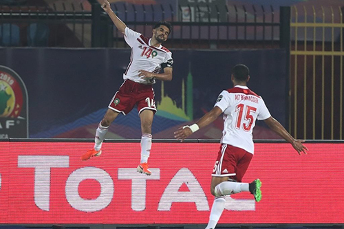 بوصوفة أفضل لاعب في مباراة المغرب وجنوب إفريقيا
