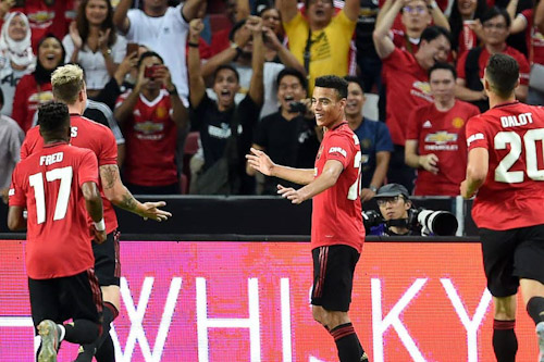 يونايتد يهزم إنتر ميلان في الكأس الدولية للأبطال