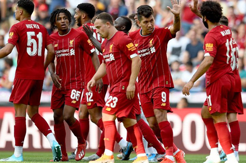 ليفربول يختتم استعداداته بالفوز على ليون الفرنسي