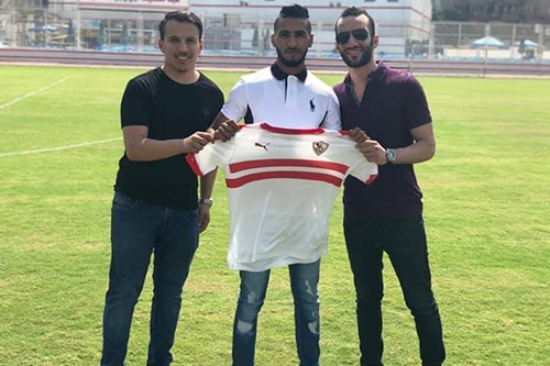 الزمالك يقدم رسميا الثنائي أوناجم وبنشرقي