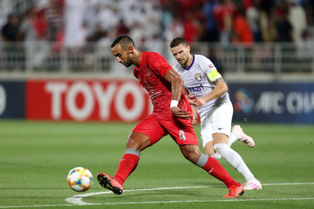 بن عطية يغيب عن الدحيل القطري 4أسابيع للإصابة