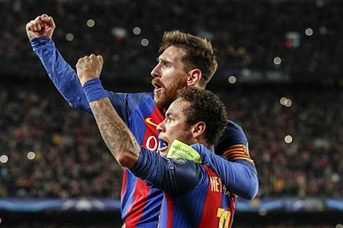ميسي يتدخل في صراع الريال-برشلونة على نيمار