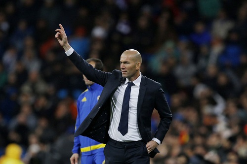 زيدان يبدي سعادته بفوز ريال مدريد على ريد بول سالزبورغ النمساوي