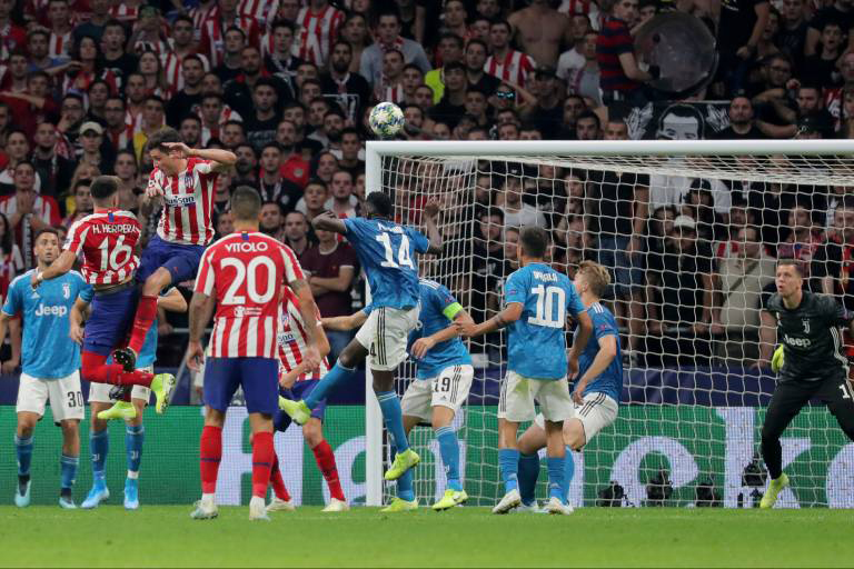 أتلتيكو مدريد يقتنص تعادلًا مثيراً من يوفنتوس في أبطال أوروبا