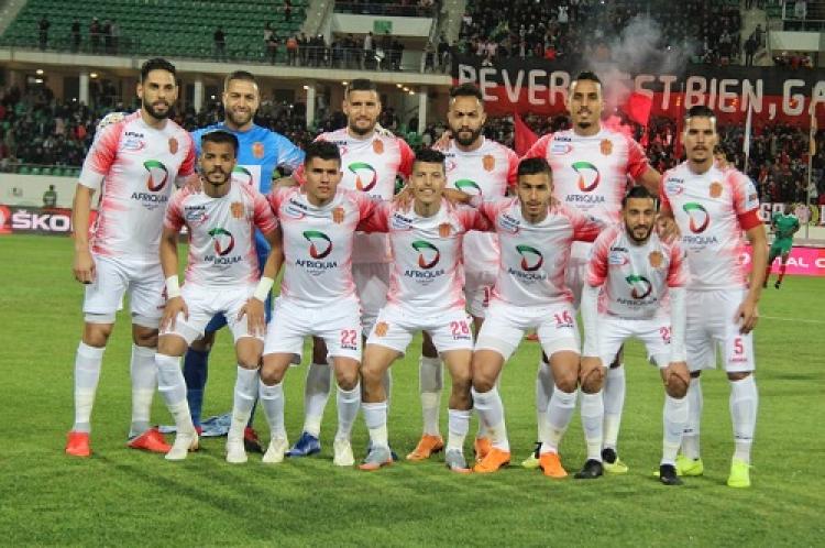 الحسنية يعود بتعادل إيجابي أمام الاتحاد الليبي في كأس "الكاف"