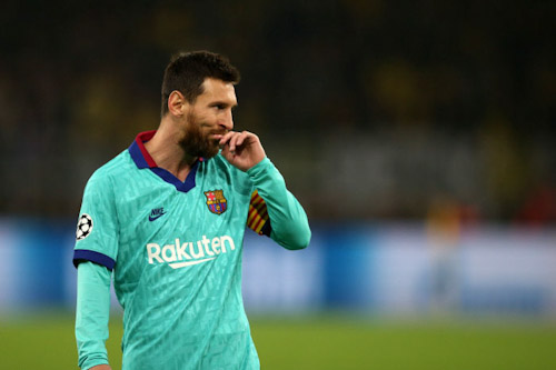 ميسي أساسي لأول مرة هذا الموسم مع برشلونة