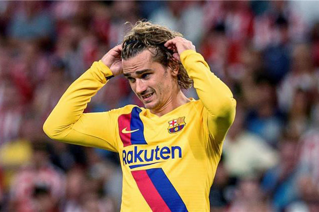 غريزمان يعترف بحاجته إلى الوقت للتأقلم أكثر مع برشلونة