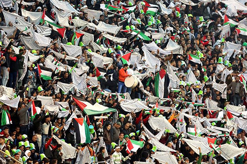 المنتخب السعودي يواجه فلسطين في رام الله