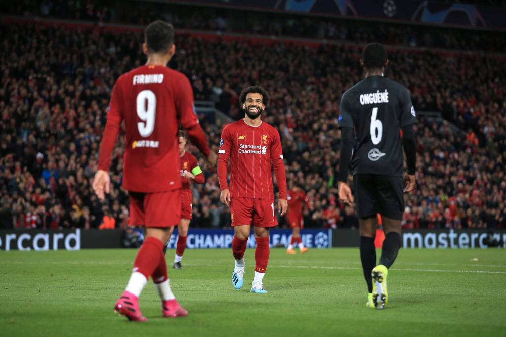 صلاح ينقذ ليفربول من انتفاضة ريد بول