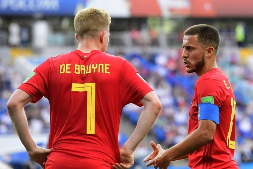 دي بروين يغيب وهازارد يعود لمنتخب بلجيكا