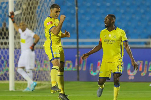 حمد الله يقود النصر لانتصار صعب على الرائد