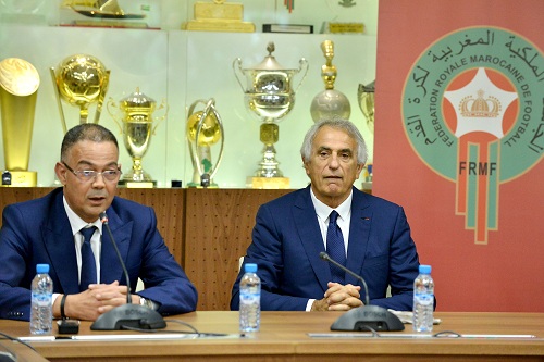 لقجع يجتمع بخاليلوزيتش للتأشير على تسريح أعضاء من الطاقم التقني